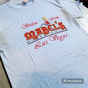 "Stolen from Mabel’s **** House" Vintage single stitch t-shirt men’s XXL thin!🔥